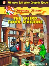 Image: Geronimo Stilton Vol. 09: Weird Book Machine HC  - Papercutz