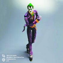 Image: Batman: Arkham Asylum Play Arts Kai Action Figure - Joker 