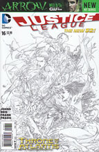 Image: Justice League #16 (B&W variant cover)
