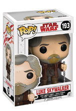 Image: Pop! Star Wars E8 Vinyl Figure: Luke Skywalker  - Funko