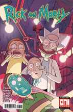 Image: Rick and Morty #46 (cover A - Marc Ellerby, Sarah Stern) - Oni Press Inc.