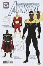 Image: Avengers #41 (incentive 1:10 Design cover - Garron) - Marvel Comics