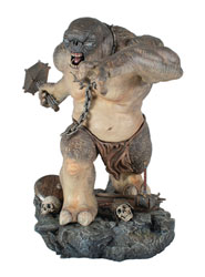 Image: Lord of the Rings: Gallery Deluxe PVC Statue: Cave Troll  - Diamond Select Toys LLC