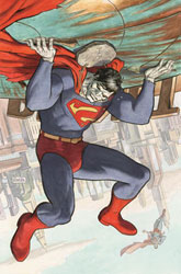 Image: Action Comics #1061 (cover G incentive 1:50 cardstock - Paolo Rivera) - DC Comics