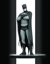 Image: Batman Black and White Statue by Frank Quitely 