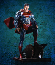 Image: Superman Patina Mini-Statue 