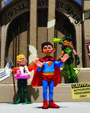 Image: Just Us League Stupid Heroes Action Figure Set  (3)