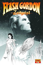 Image: Flash Gordon: Zeitgeist #2 (25-copy negative incentive cover) (v25)