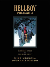 Image: Hellboy Library Vol. 05: Darkness Calls Wild Hunt HC  - Dark Horse Comics
