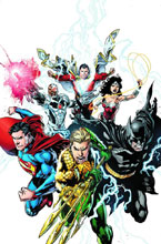 Image: Justice League #15 (Black & White variant cover) (v100)