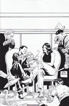 Image: Steed and Mrs. Peel #4 (20-copy incentive Perkins B&W cover) (v20)