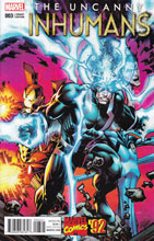 Image: Uncanny Inhumans #3 (1:20 incentive Marvel '92 cover - Portacio) - Marvel Comics