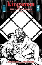 Image: Kingsman: The Red Diamond #4 (cover B - B&W) - Image Comics