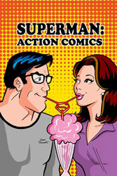 Image: Action Comics #1050 (cover L cardstock - Dan Parent) - DC Comics