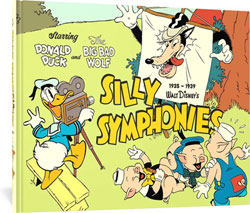 Image: Walt Disney Silly Symphonies 1935-1939 Starring Donald Duck and the Big Bad Wolf HC  - Fantagraphics Books