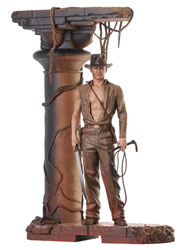 Image: Indiana Jones Premier Collection Statue: Temple of Doom - Indiana Jones  - Diamond Select Toys LLC