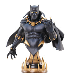 Image: Marvel Comic Bust: Black Panther  (1/7 scale) - Diamond Select Toys LLC