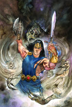 Image: Kull: The Hate Witch #1 (Tom Fleming cover)