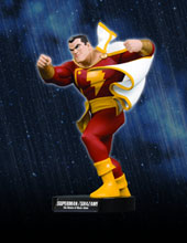 Image: Return of Black Adam DVD: Shazam Maquette 