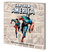 Image: Captain America 1940s Newspaper Strip SC 