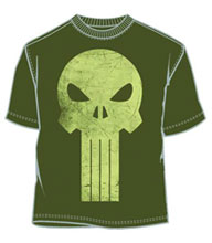 Image: Punisher: Day of the Deadly Military T-Shirt  (L)