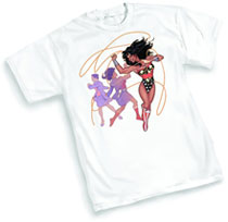 Image: Wonder Woman: Transformation by Hughes T-Shirt  (XXL)