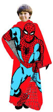 Image: Spider-Man Full Body Kids Throw Blanket  (w/sleeves)