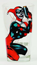 Image: Toon Tumblers Pint Glass: Harley Quinn 