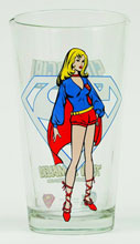 Image: Toon Tumblers Pint Glass: Supergirl 