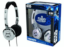 Image: Star Wars Fold-Up Headphones: Stormtrooper 