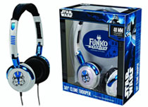 Image: Star Wars Fold-Up Headphones: Clone Trooper 