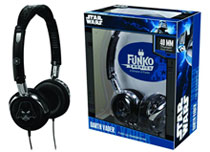 Image: Star Wars Fold-Up Headphones: Darth Vader 