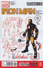 Image: Iron Man #1 (Pagulayan Design variant cover) (v25)