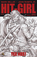 Image: Hit-Girl #5 (John Romita, Jr sketch variant cover) (v50)