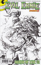 Image: Evil Ernie #2 (25-copy Segovia B&W incentive cover) (v25)