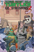 Image: Teenage Mutant Ninja Turtles / Ghostbusters 2 #4 (cover A - Schoening) - IDW Publishing