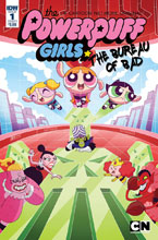 Image: Powerpuff Girls: Bureau of Bad #1 (cover A - Murphy) - IDW Publishing