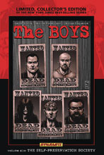 Image: Boys Limited Edition Vol. 06: Self-Preservation Society HC  (signed - Robertson) - Dynamite