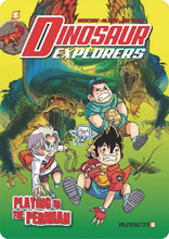 Image: Dinosaur Explorers Vol. 03: Playing in the Permian GN  - Papercutz