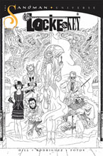 Image: Locke & Key / The Sandman: Hell & Gone #1 (incentive 1:10 cover - Rodriquez B&W)  [2020] - IDW Publishing