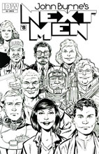 Image: John Byrne's Next Men #8 (10-copy incentive cover) (v10)