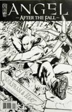 Image: Angel: After the Fall #4 (Urru B&W Cover Retailer incentive A)