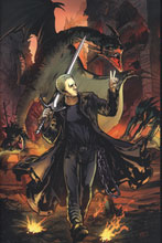 Image: Spike-After the Fall #2 (Retailer Incentive A-Dragon Virgin Cover)