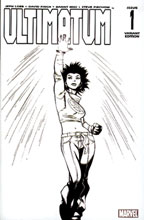 Image: Ultimatum #1 (McGuinness Black & White  Variant Cover)
