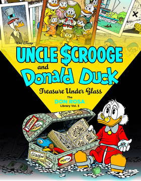 Image: Walt Disney Uncle Scrooge & Donald Duck: Treasure Under Glass. The Don Rosa Library Vol. 03 HC  - Fantagraphics Books