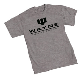 Image: Batman T-Shirt: Wayne Industries Logo  (M) - Graphitti Designs