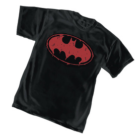 Image: DC T-Shirt: Batman - Drip Symbol  (M) - Graphitti Designs