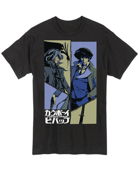 Image: Cowboy Bebop T-Shirt: Spike and Vicious  (M) - Great Eastern Entertainment