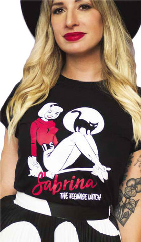 Image: Sabrina T-Shirt [Womens]  (S) - Archie Comic Publications