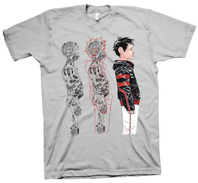 Image: Descender T-Shirt: Tim-21 Triptych  (M) - Image Comics